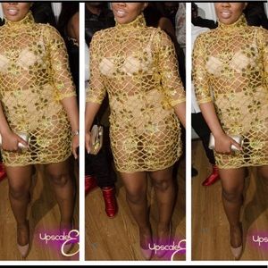 Custom Made Dress; Worn Once